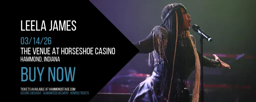 Leela James at The Venue at Horseshoe Casino