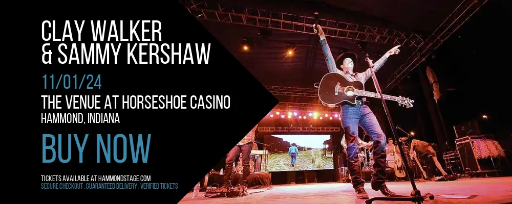 Clay Walker & Sammy Kershaw at The Venue at Horseshoe Casino